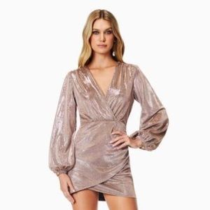 Ramy Brook Metallic Mini Dress